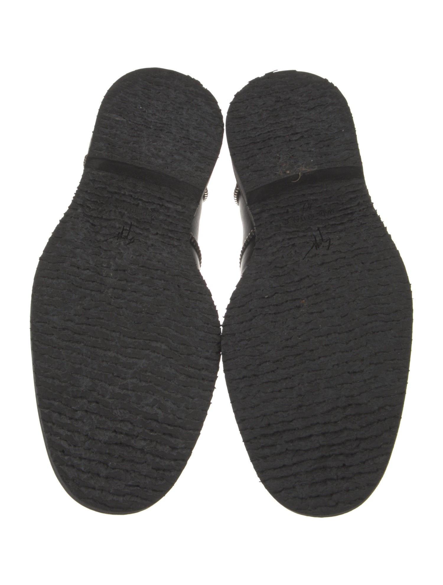 Giuseppe Zanotti Leather Monk Straps